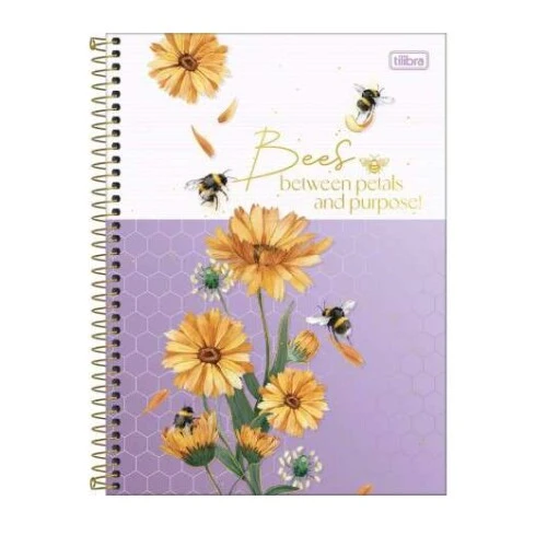 Caderno Universitário 10x1 Honney Bee 160 folhas - Tilibra Caderno Universitário 10x1 Honney Bee 160 folhas - Tilibra