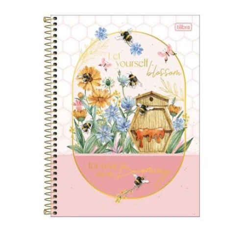 Caderno Universitário 10x1 Honney Bee 160 folhas - Tilibra Caderno Universitário 10x1 Honney Bee 160 folhas - Tilibra