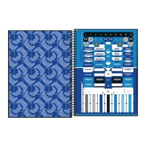 Caderno Universitário 10x1 Playstation 160 Folhas Tilibra Caderno Universitário 10x1 Playstation 160 Folhas Tilibra