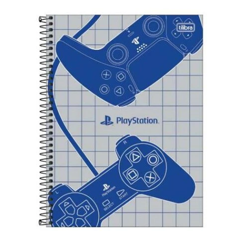 Caderno Universitário 10x1 Playstation 160 Folhas Tilibra Caderno Universitário 10x1 Playstation 160 Folhas Tilibra