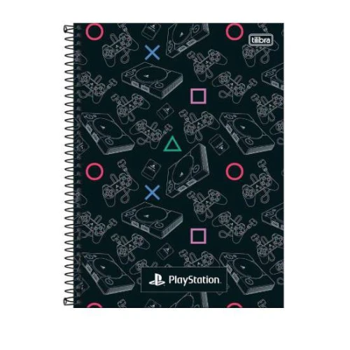 Caderno Universitário 10x1 Playstation 160 Folhas Tilibra Caderno Universitário 10x1 Playstation 160 Folhas Tilibra