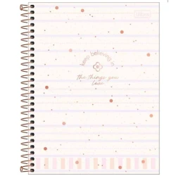 Caderno Universitário 10x1 Soho 160 folhas - Tilibra