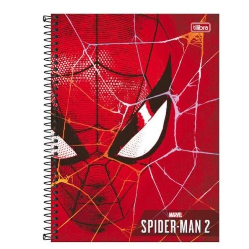 Caderno Universitário 10x1 Spider Game 160 Folhas Tilibra Caderno Universitário 10x1 Spider Game 160 Folhas Tilibra