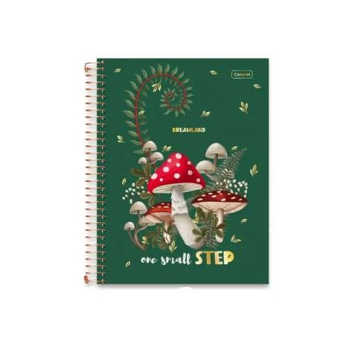Caderno Universitário 11 Day Dream 80 Folhas - Cadersil Caderno Universitário 11 Day Dream 80 Folhas - Cadersil