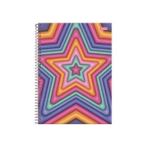 Caderno Universitário 15 Materias Nicecream 240 Folhas Foroni Caderno Universitário 15 Materias Nicecream 240 Folhas Foroni