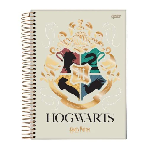 Caderno Universitário 15 matérias Harry Potter 300 Folhas - Jandaia