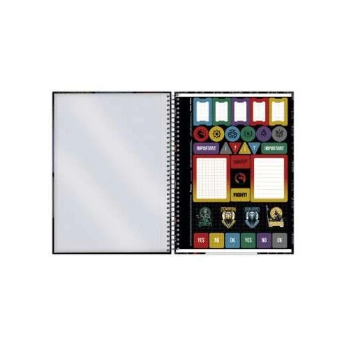 Caderno Universitário 15 matérias Mortal Kombat 240 Folhas Foroni Caderno Universitário 15 matérias Mortal Kombat 240 Folhas Foroni