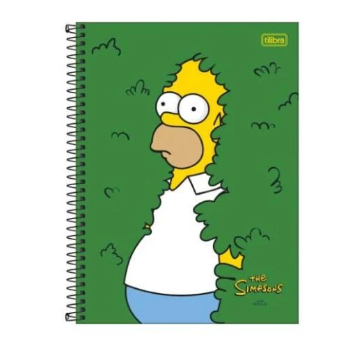 Caderno Universitário 16x1 Simpsons - Tilibra