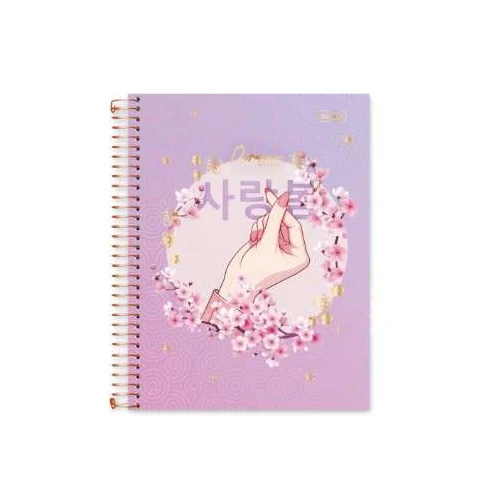 Caderno Universitário 1M Dorama 80 Folhas - Cadersil