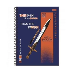 Caderno Universitário Percy Jackson 10 Matérias Foroni