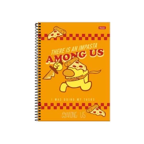 Caderno Universitário A Mong Us 80 Folhas - Foroni Caderno Universitário A Mong Us 80 Folhas - Foroni