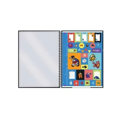 Caderno Universitário A Mong Us 80 Folhas - Foroni Caderno Universitário A Mong Us 80 Folhas - Foroni