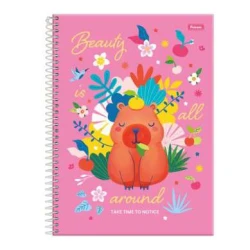 Caderno Universitário Amazzu 10 matérias 160 Folhas  Foroni