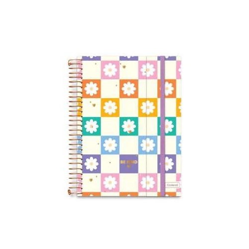 Caderno Universitário Be Kind 10 Matérias 160 Folhas - Cadersil Caderno Universitário Be Kind 10 Matérias 160 Folhas - Cadersil