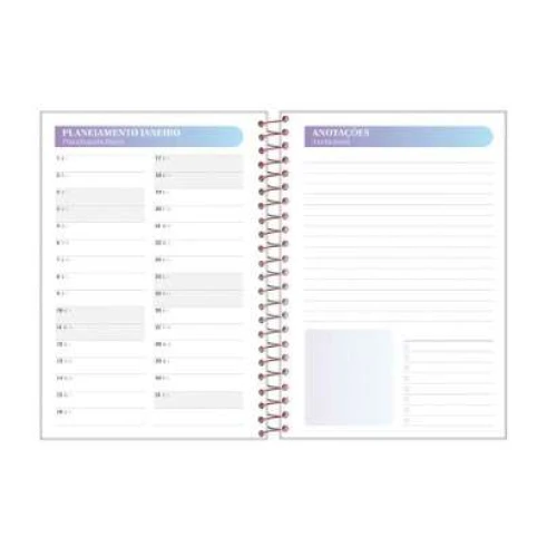 Caderno Universitário Blush 11 80 Folhas - Foroni