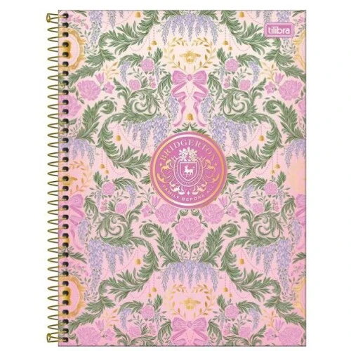 Caderno Universitário Bridgerton matéria 80 folhas - Tilibra Caderno Universitário Bridgerton matéria 80 folhas - Tilibra