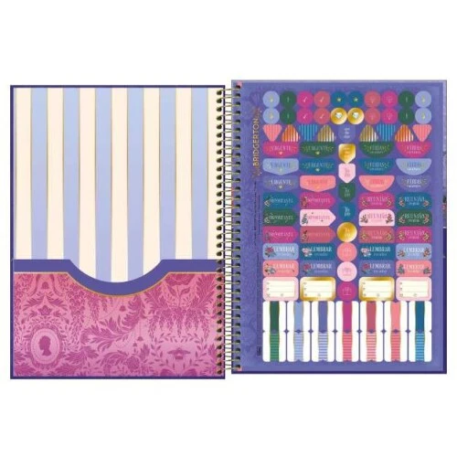 Caderno Universitário Bridgerton matéria 80 folhas - Tilibra Caderno Universitário Bridgerton matéria 80 folhas - Tilibra