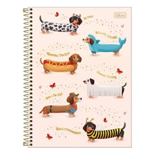 Caderno Universitário Brownie 1 matérias 80 folhas - Tilibra Caderno Universitário Brownie 1 matérias 80 folhas - Tilibra