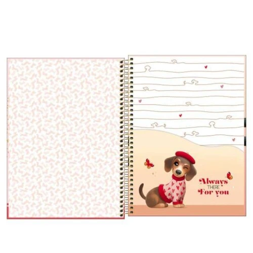 Caderno Universitário Brownie 1 matérias 80 folhas - Tilibra Caderno Universitário Brownie 1 matérias 80 folhas - Tilibra