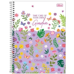 Caderno Universitário Charme 80 folhas - Tilibra