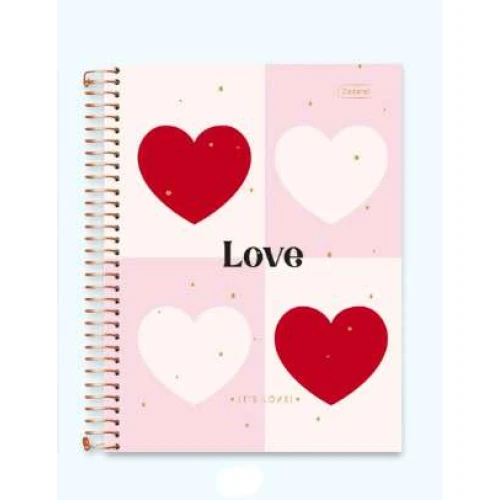Caderno Universitário Colleg It's Love 160 Folhas Cadersil Caderno Universitário Colleg It's Love 160 Folhas Cadersil