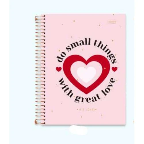 Caderno Universitário Colleg It's Love 160 Folhas Cadersil Caderno Universitário Colleg It's Love 160 Folhas Cadersil