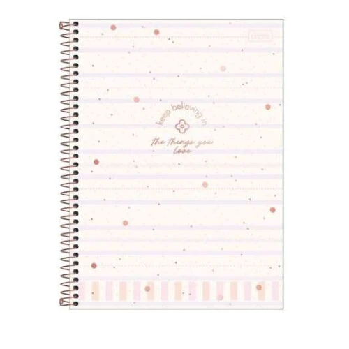 Caderno Espiral Soho 80 folhas - Tilibra Caderno Espiral Soho 80 folhas - Tilibra