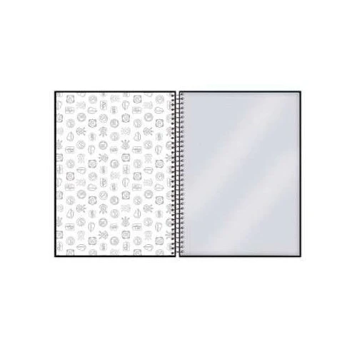 Caderno Universitário Corinthians 10 Matérias Grande - Foroni