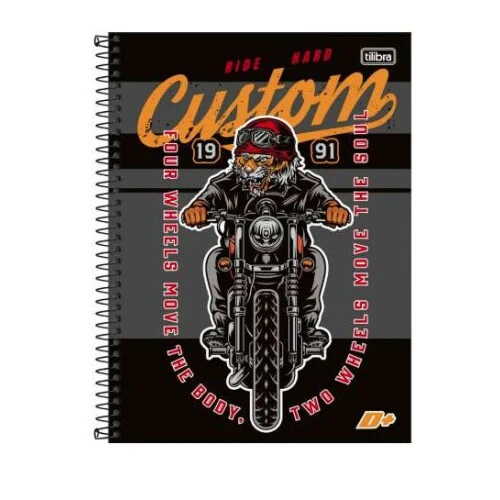 Caderno Universitário D+ 16 matérias - Tilibra Caderno Universitário D+ 16 matérias - Tilibra