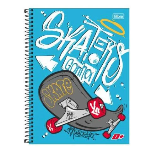 Caderno Universitário D+ 16 matérias - Tilibra Caderno Universitário D+ 16 matérias - Tilibra