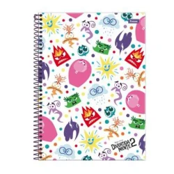 Caderno Universitário Divertidamente 2 80 Folhas - Foroni
