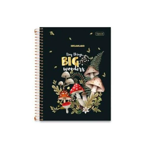 Caderno Universitário Dreamland 10 Matérias 160 Folhas - Cadersil