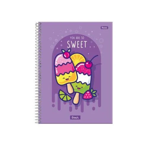 Caderno Universitário Ever 201 320 Folhas - Foroni