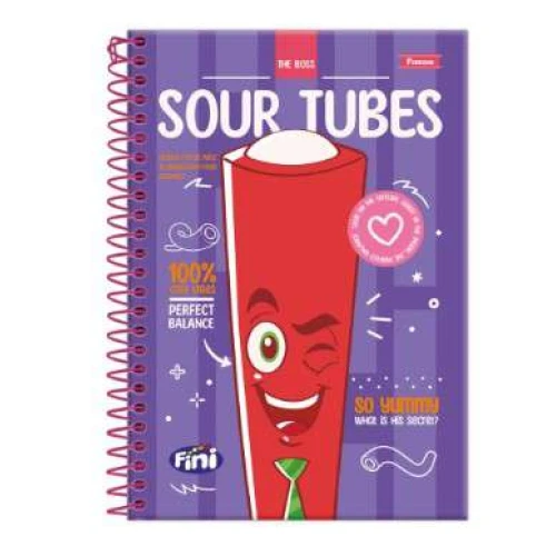 Caderno Universitário Fini 1 matéria 80 Folhas -Foroni Caderno Universitário Fini 1 matéria 80 Folhas -Foroni