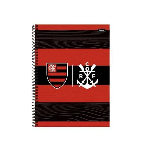 Caderno Universitário Flamengo 15 Materias Foroni