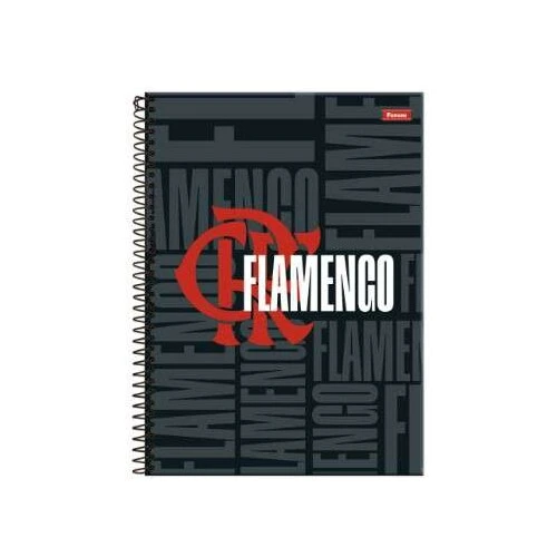 Caderno Universitário Flamengo 15 Materias Foroni