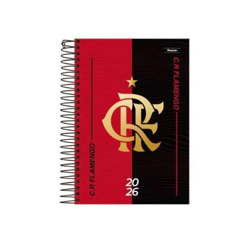 Caderno Universitário Flamengo - Foroni