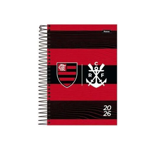 Caderno Universitário Flamengo - Foroni