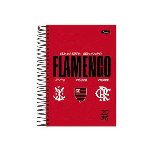Caderno Universitário Flamengo - Foroni