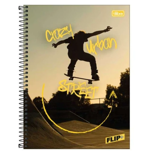 Caderno Universitário Flips + 10 matérias - Tilibra