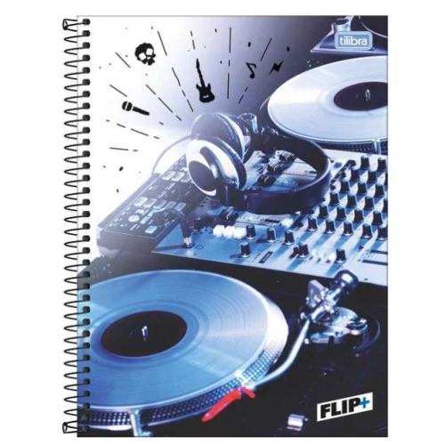 Caderno Universitário Flips + 10 matérias - Tilibra