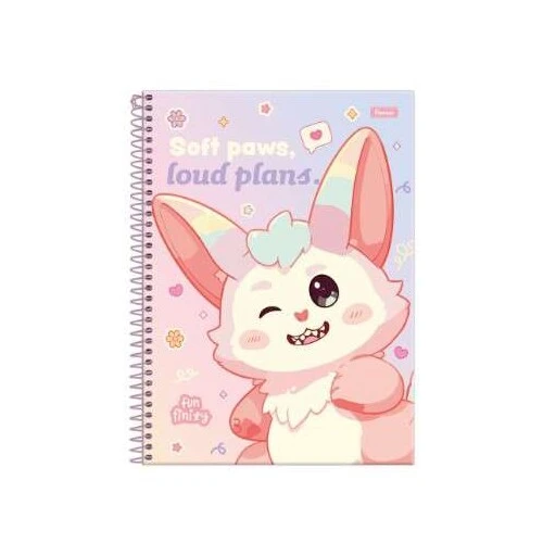 Caderno Universitário FunFinity Grande 160 Folhas  Foroni