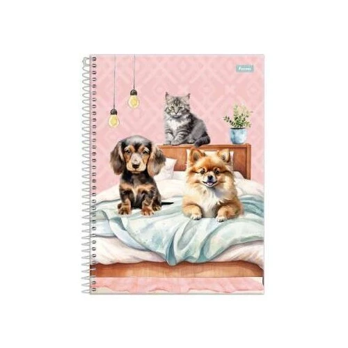 Caderno Universitário FurFriends 80 Folhas - Foroni