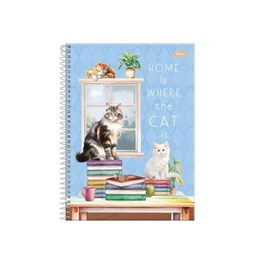 Caderno Universitário FurFriends 80 Folhas - Foroni