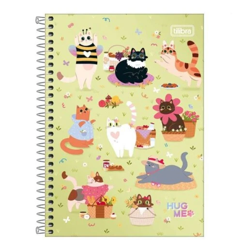 Caderno Universitário Hug Me 20 matéria 320 folhas - Tilibra Caderno Universitário Hug Me 20 matéria 320 folhas - Tilibra