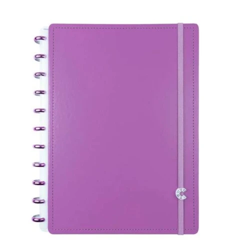 Caderno Inteligente Intense Violet  Tamanho G (80 Folhas)  Elegância, Espaço e Liberdade