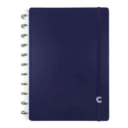 Caderno Inteligente Intense Blue  Médio (80 Folhas)