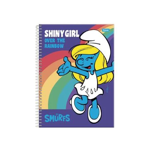 Caderno Universitário Jujutsu Kaisen 1 matéria 80 Folhas - Foroni