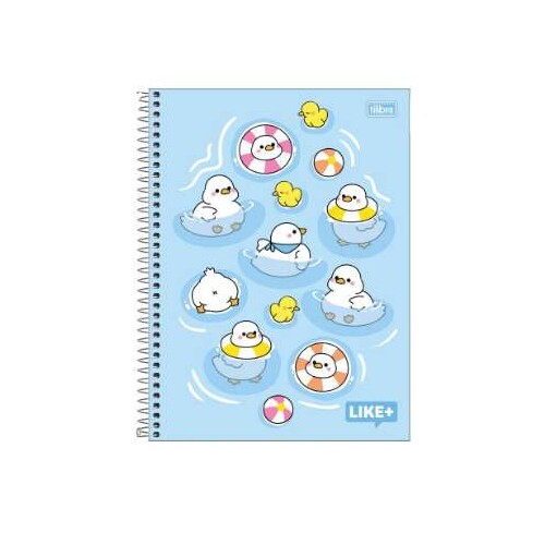 Caderno Universitário Like 1 matéria 80 folhas - Tilibra Caderno Universitário Like 1 matéria 80 folhas - Tilibra