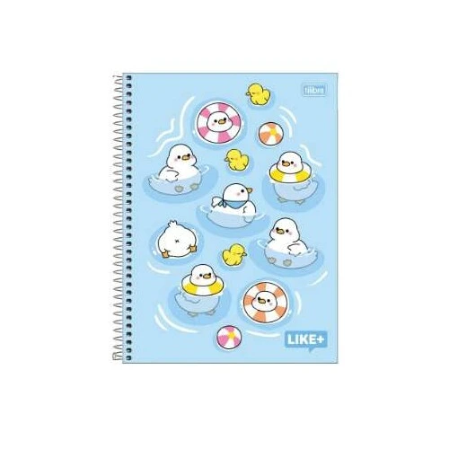 Caderno Universitário Like 1 matéria 80 folhas - Tilibra Caderno Universitário Like 1 matéria 80 folhas - Tilibra
